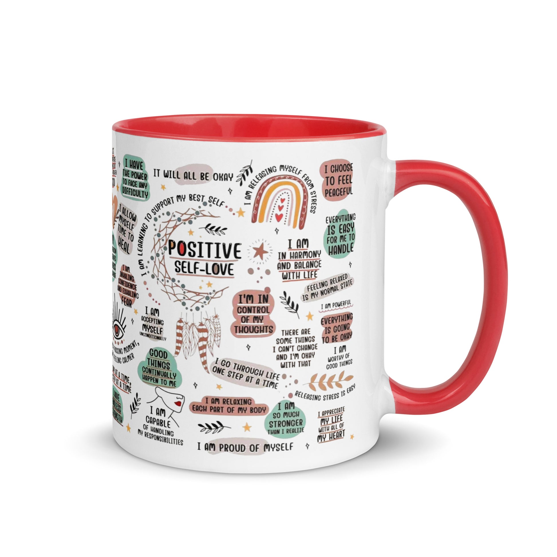Self-Love Two Tone Mug-Soul Flow Apparel