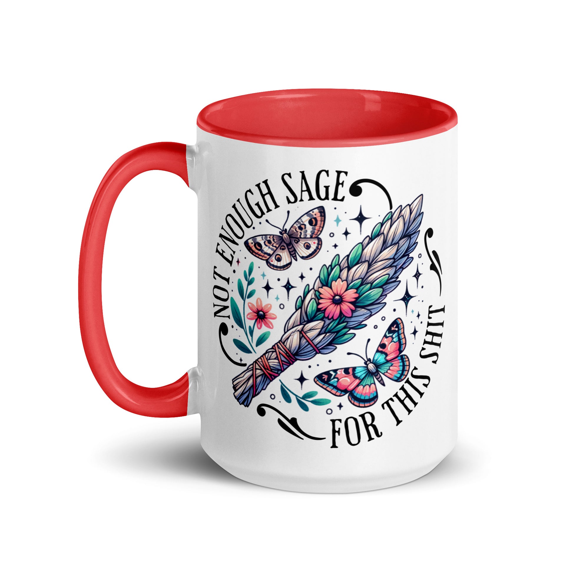 No Enough Sage Color Mug-Soul Flow Apparel