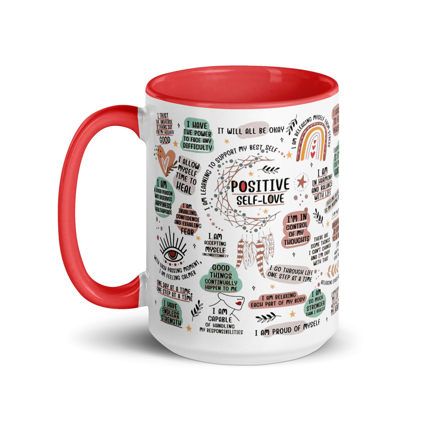 Self-Love Two Tone Mug-Soul Flow Apparel