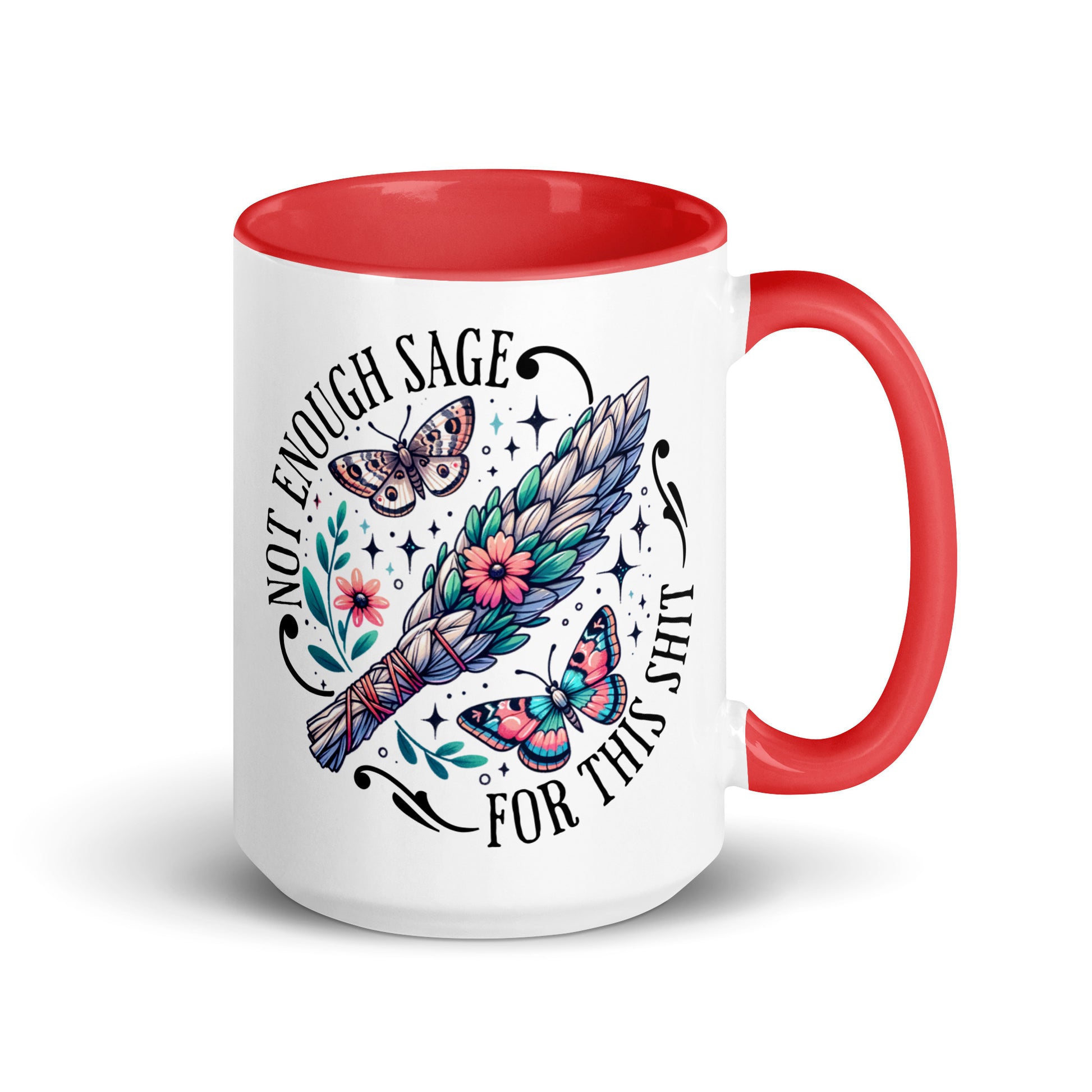 No Enough Sage Color Mug-Soul Flow Apparel