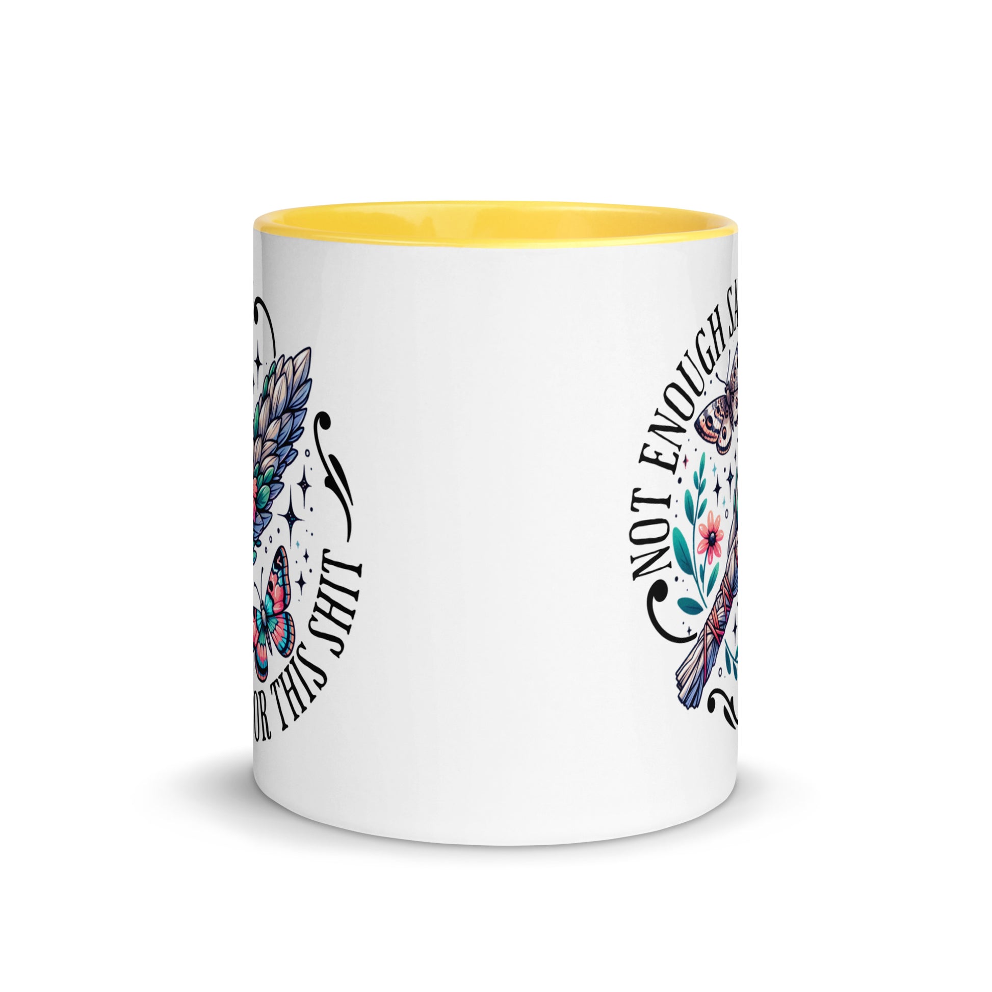 No Enough Sage Color Mug-Soul Flow Apparel