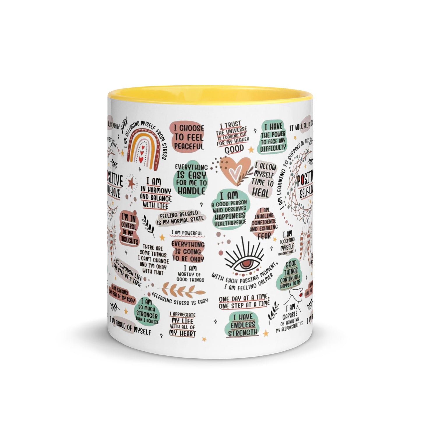 Self-Love Two Tone Mug-Soul Flow Apparel