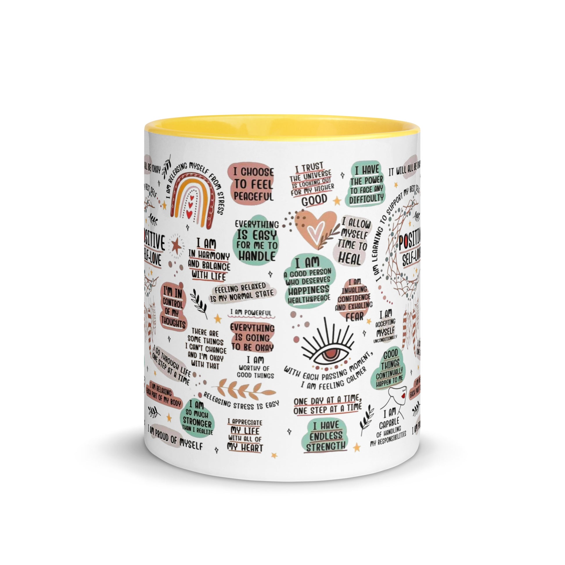 Self-Love Two Tone Mug-Soul Flow Apparel