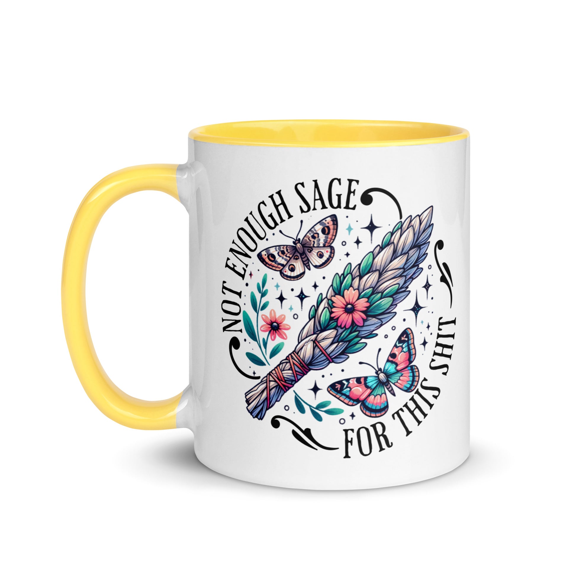No Enough Sage Color Mug-Soul Flow Apparel