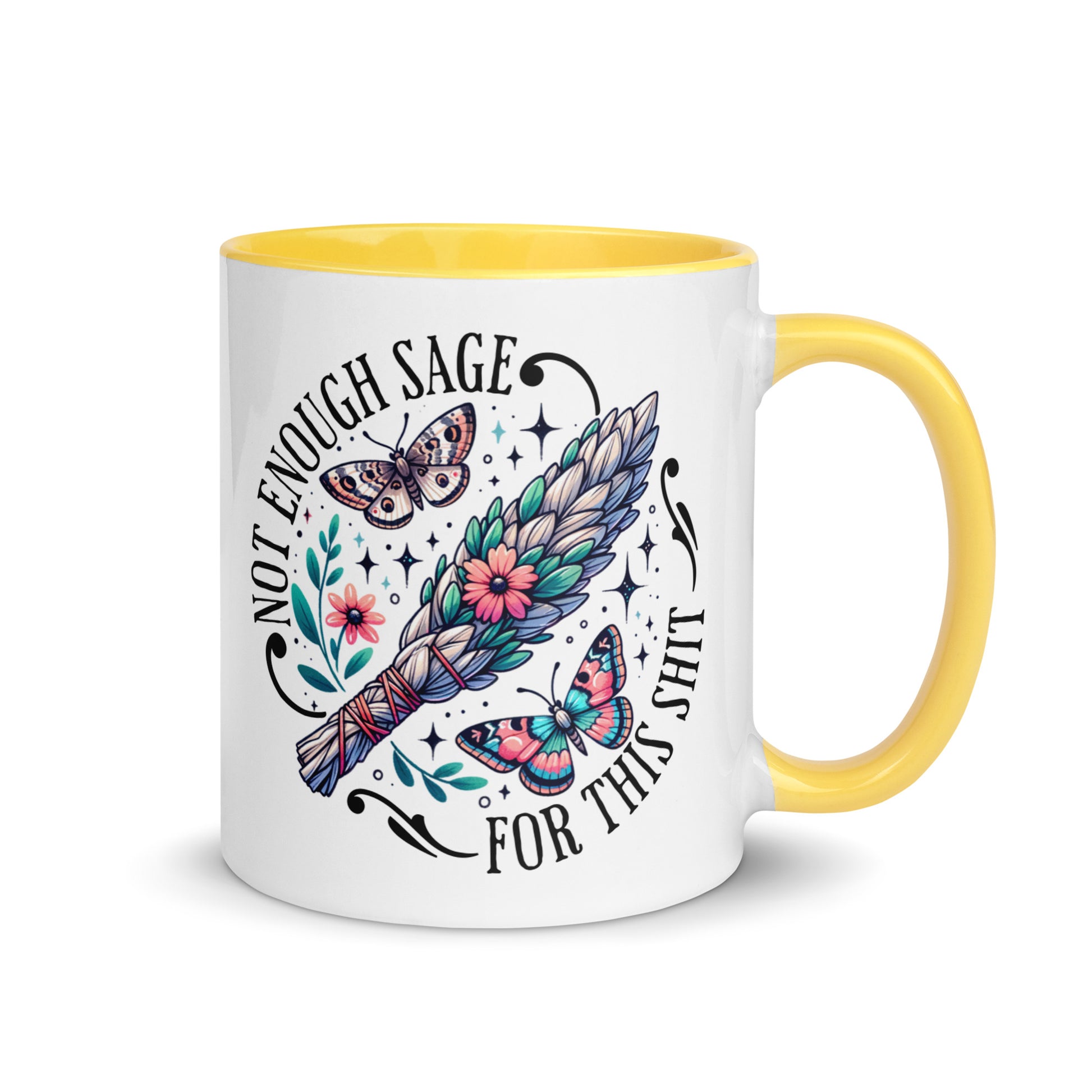 No Enough Sage Color Mug-Soul Flow Apparel