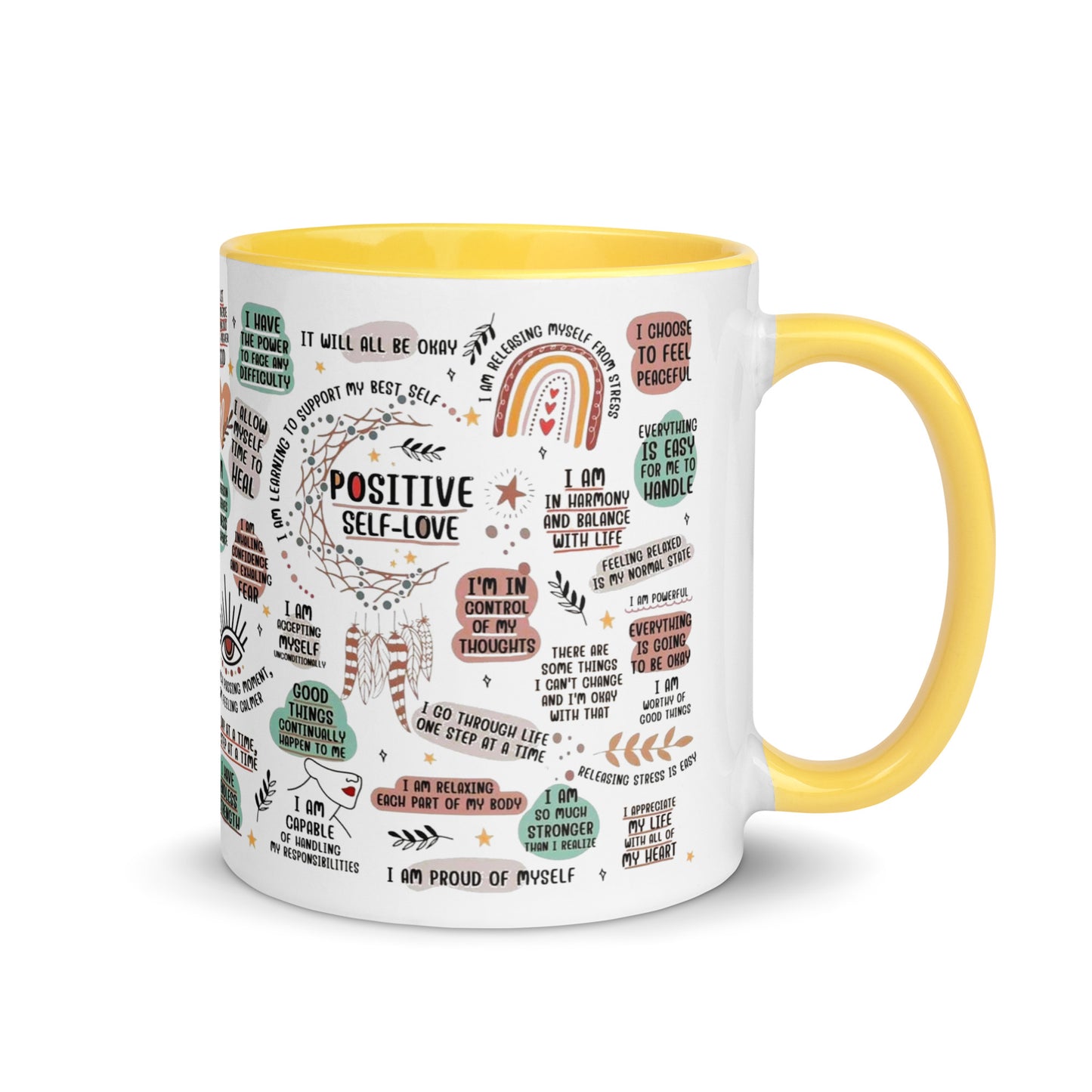 Self-Love Two Tone Mug-Soul Flow Apparel