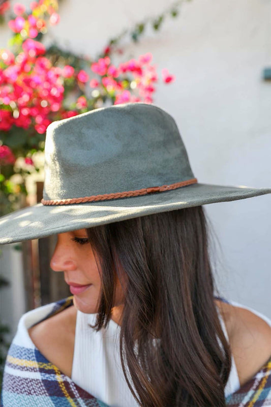 Soul Flow Apparel | Boho Wide Brim Braided Bolero Hat