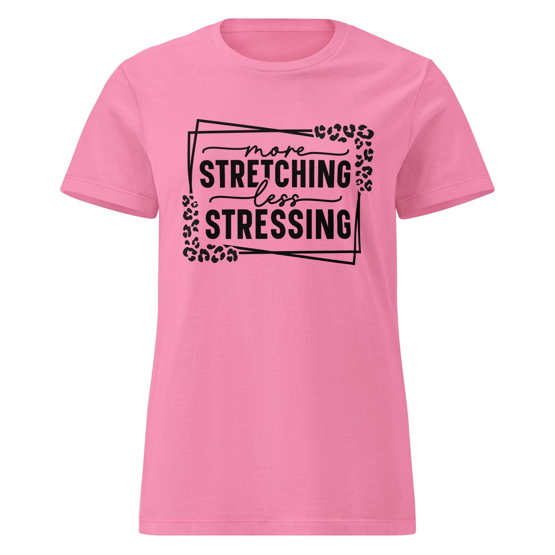 More Streching Women’s basic softstyle t-shirt-Soul Flow Apparel