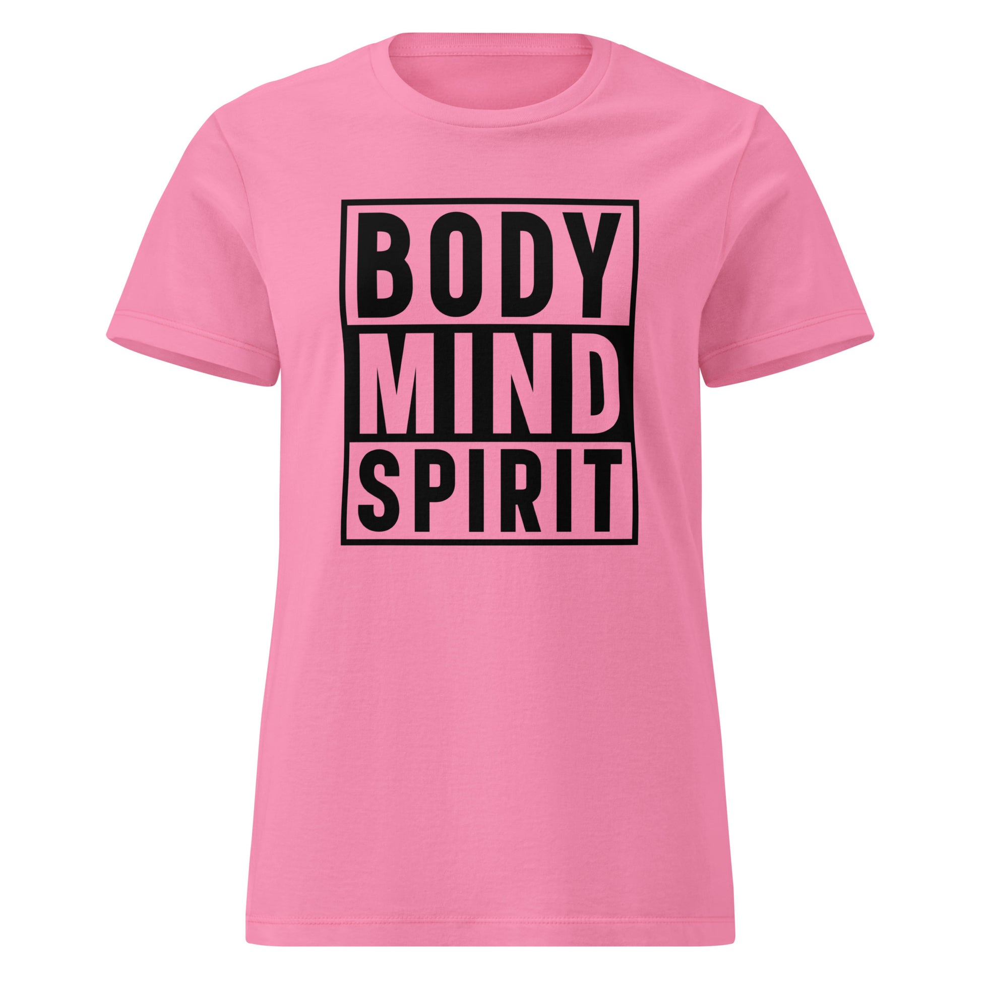 Body Mind Spirit Women’s basic softstyle t-shirt-Soul Flow Apparel