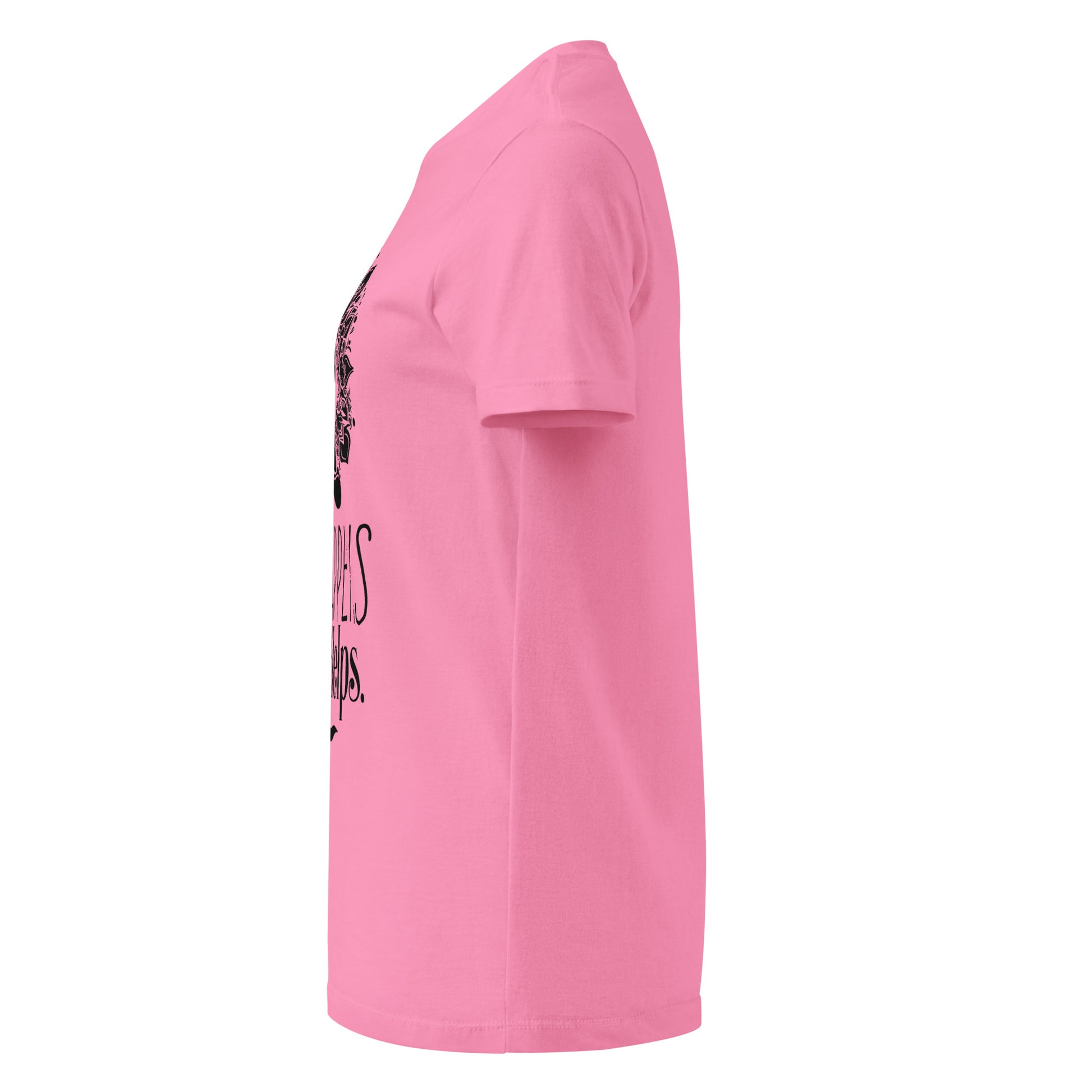Life Happens Yoga Helps Women’s basic softstyle t-shirt-Soul Flow Apparel