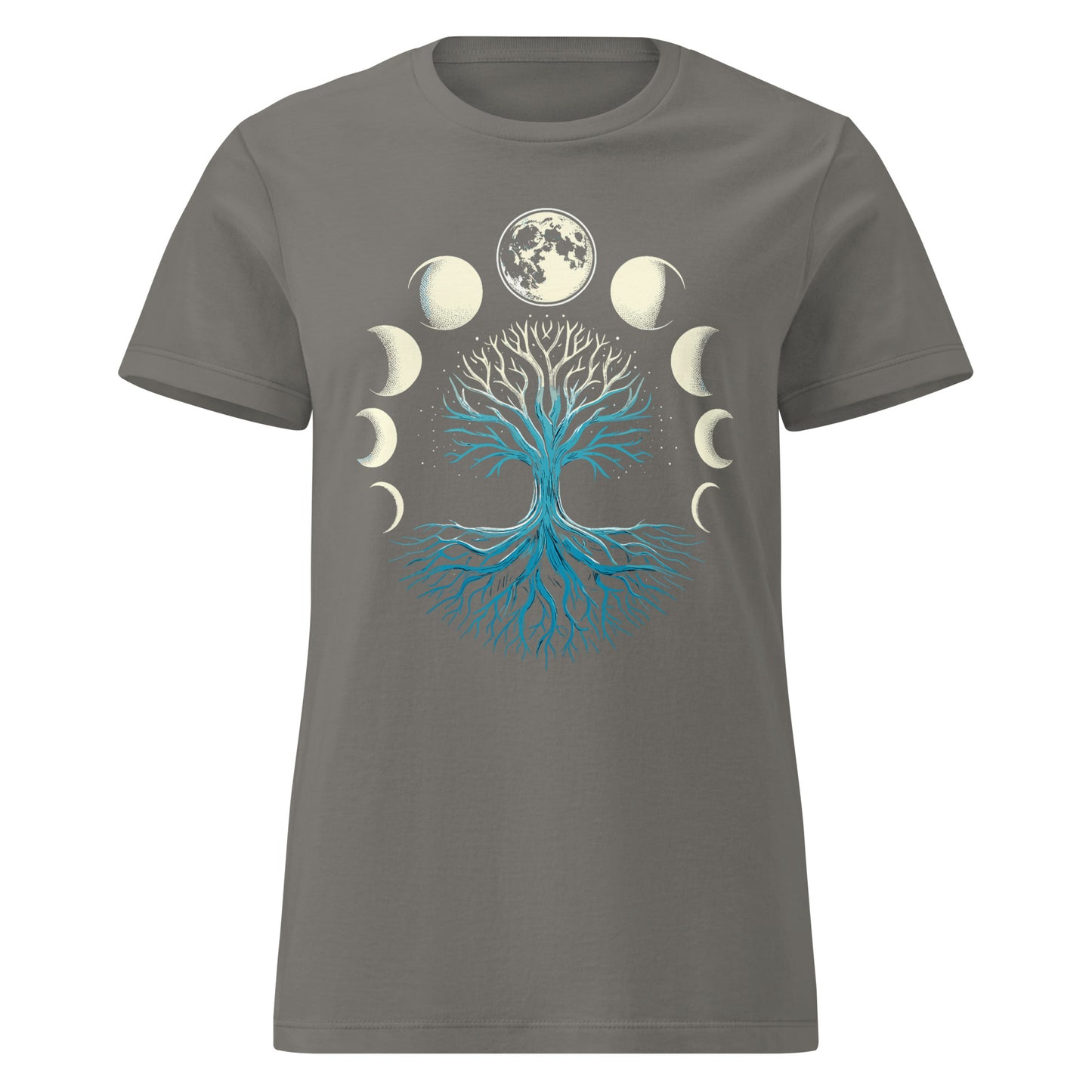 Above and Below She Is Life Women’s basic softstyle t-shirt-Soul Flow Apparel