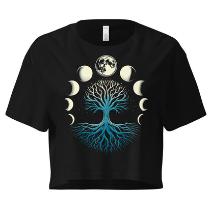 Above and Below Women’s crop top-Soul Flow Apparel