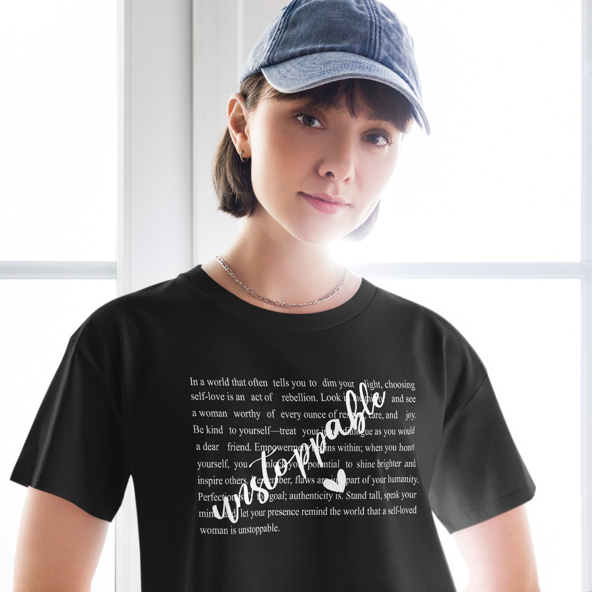 Unstoppable Women’s crop top-Soul Flow Apparel