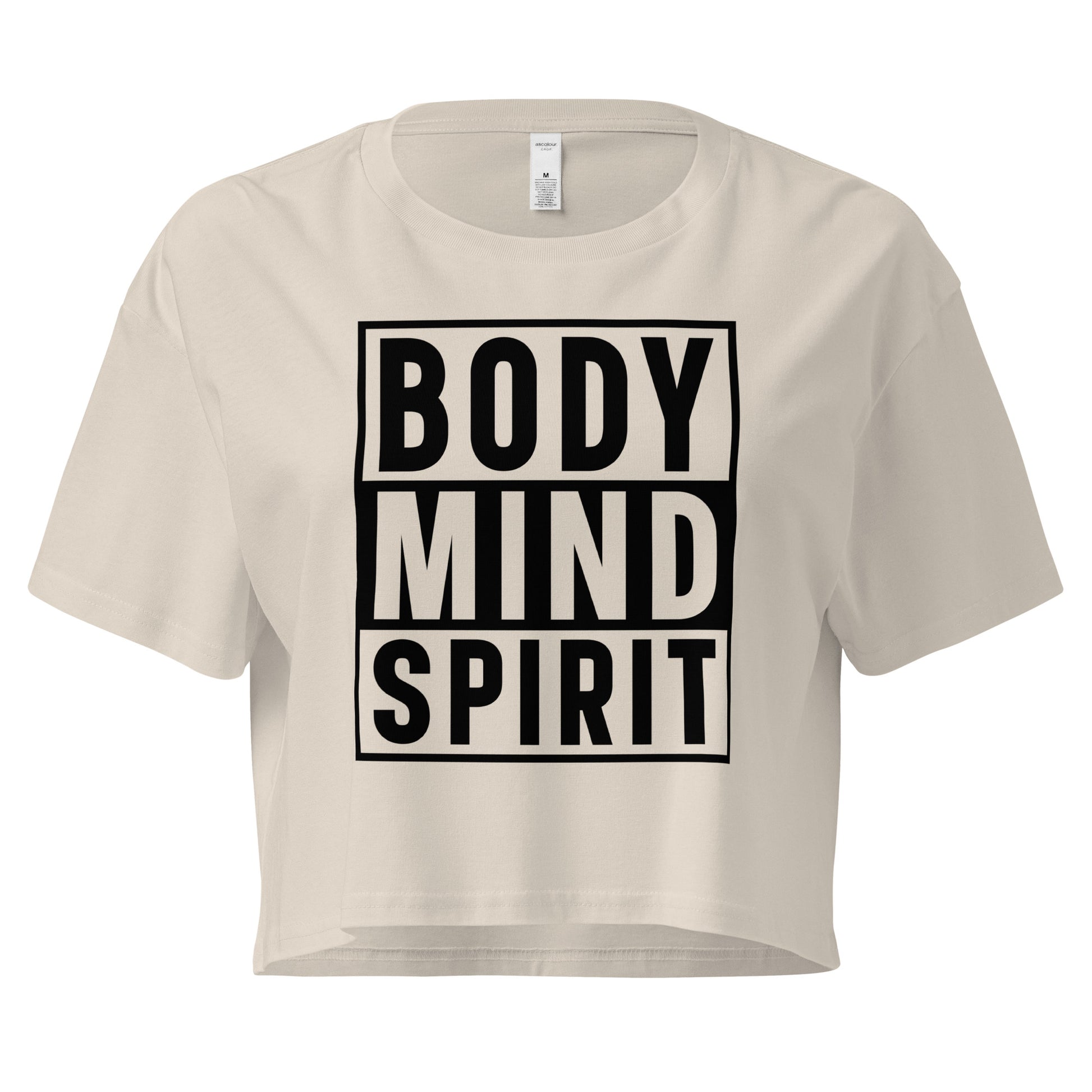 Body Mind Spirit Women’s crop top-Soul Flow Apparel