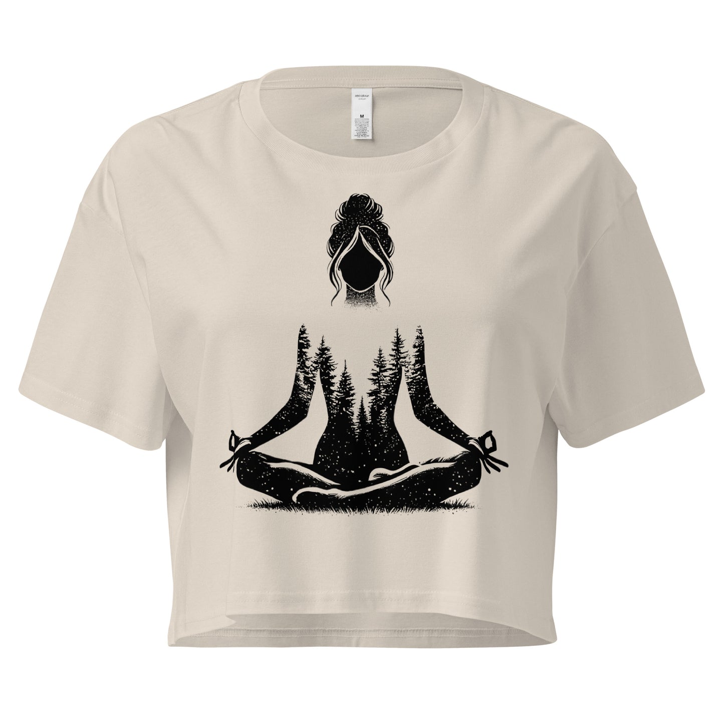 Grounded Women’s crop top-Soul Flow Apparel