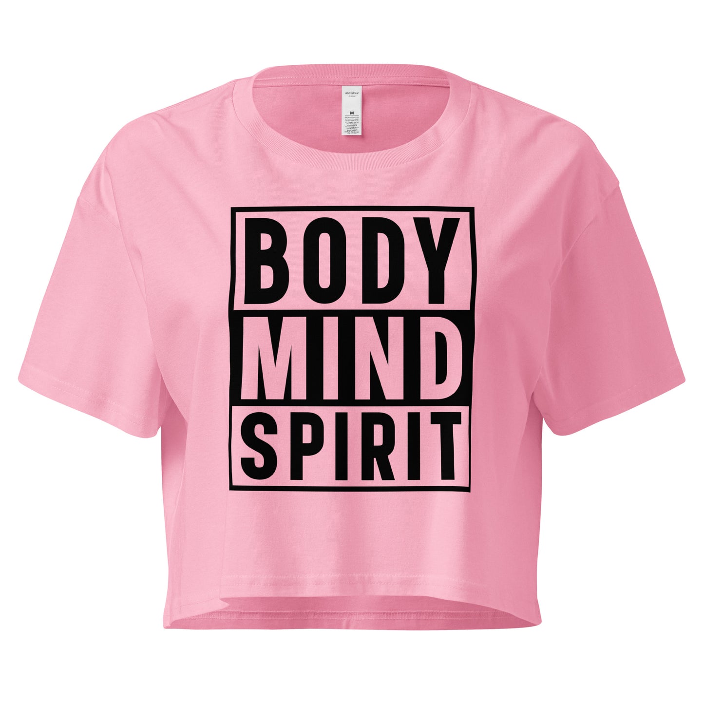 Body Mind Spirit Women’s crop top-Soul Flow Apparel