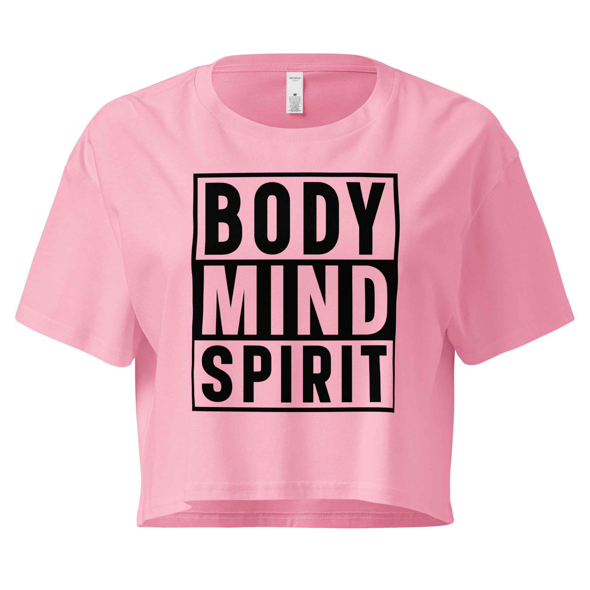 Body Mind Spirit Women’s crop top-Soul Flow Apparel