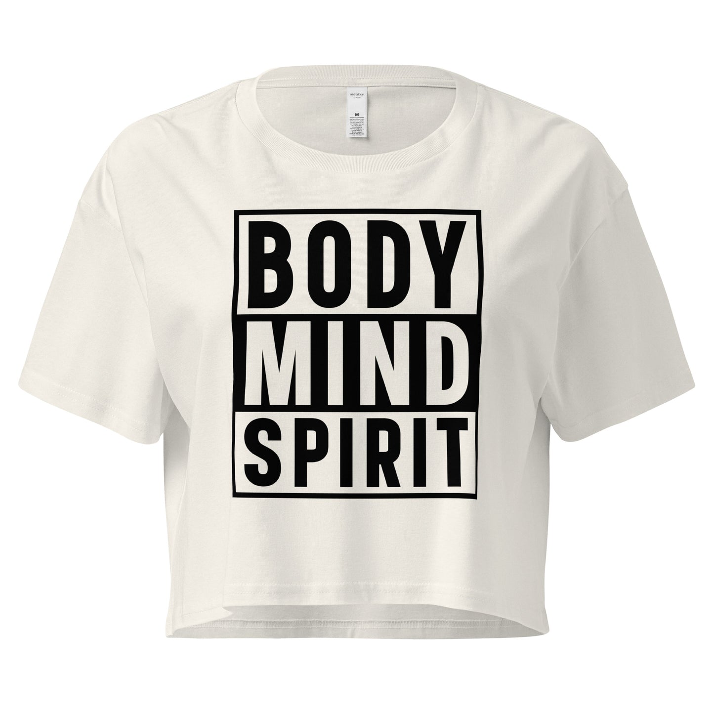 Body Mind Spirit Women’s crop top-Soul Flow Apparel
