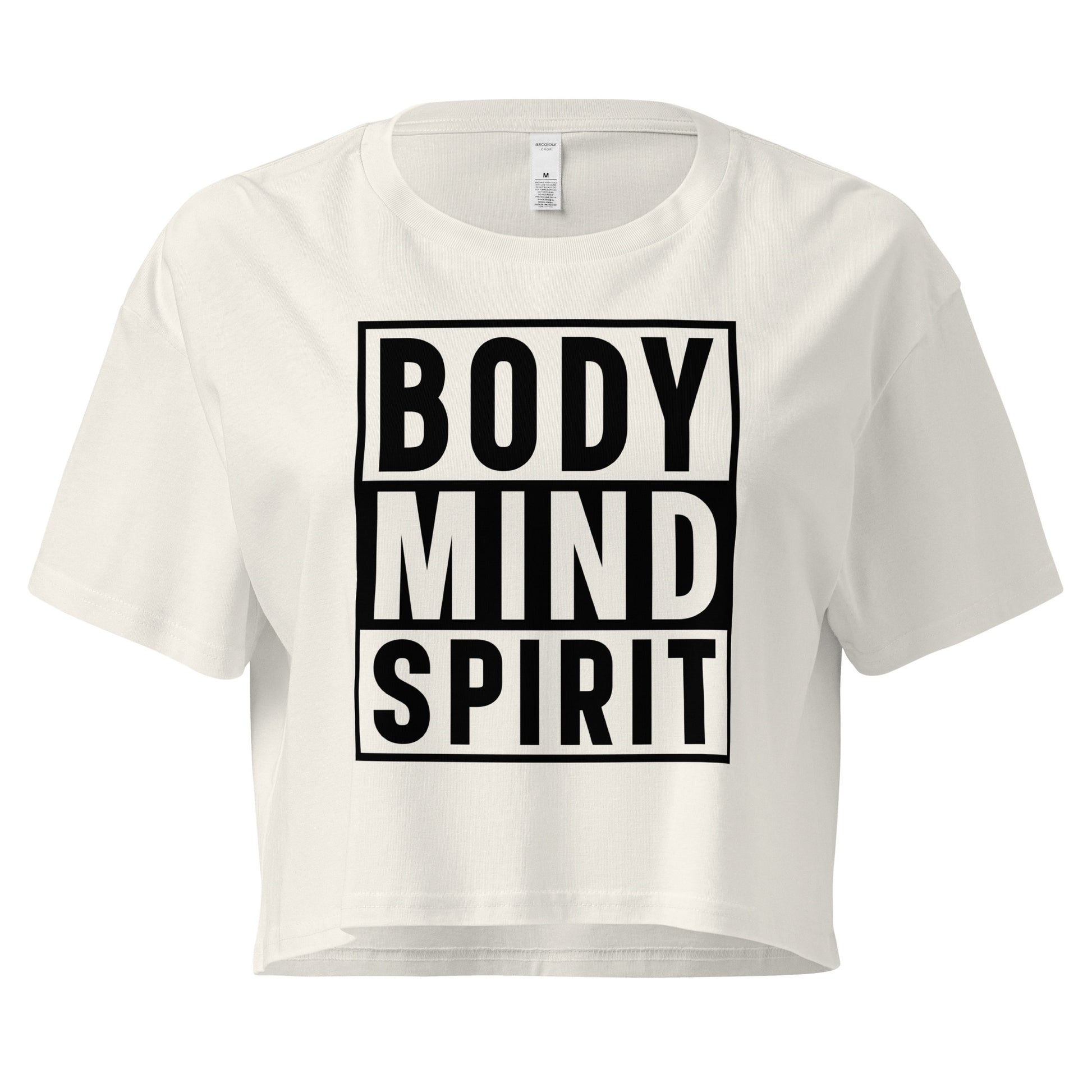 Body Mind Spirit Women’s crop top-Soul Flow Apparel