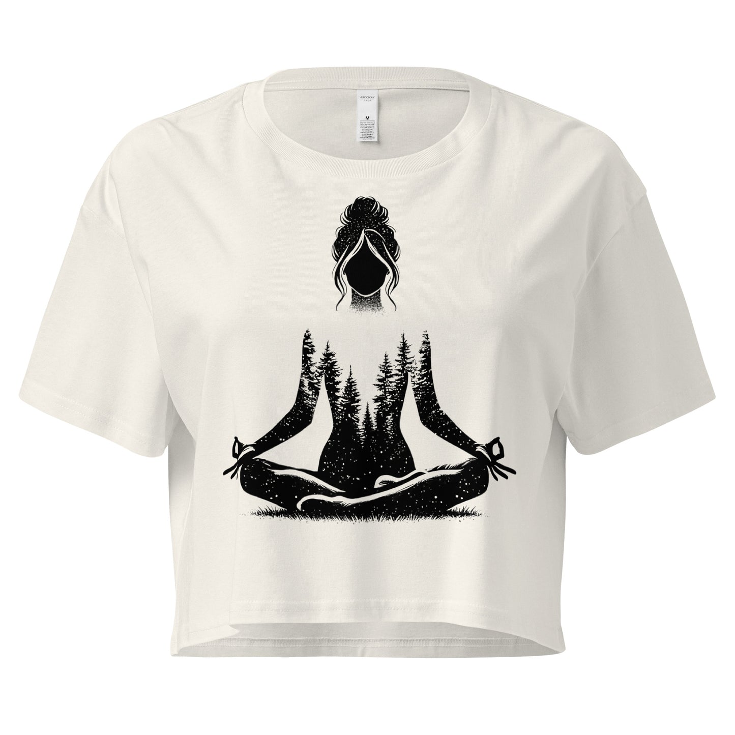Grounded Women’s crop top-Soul Flow Apparel