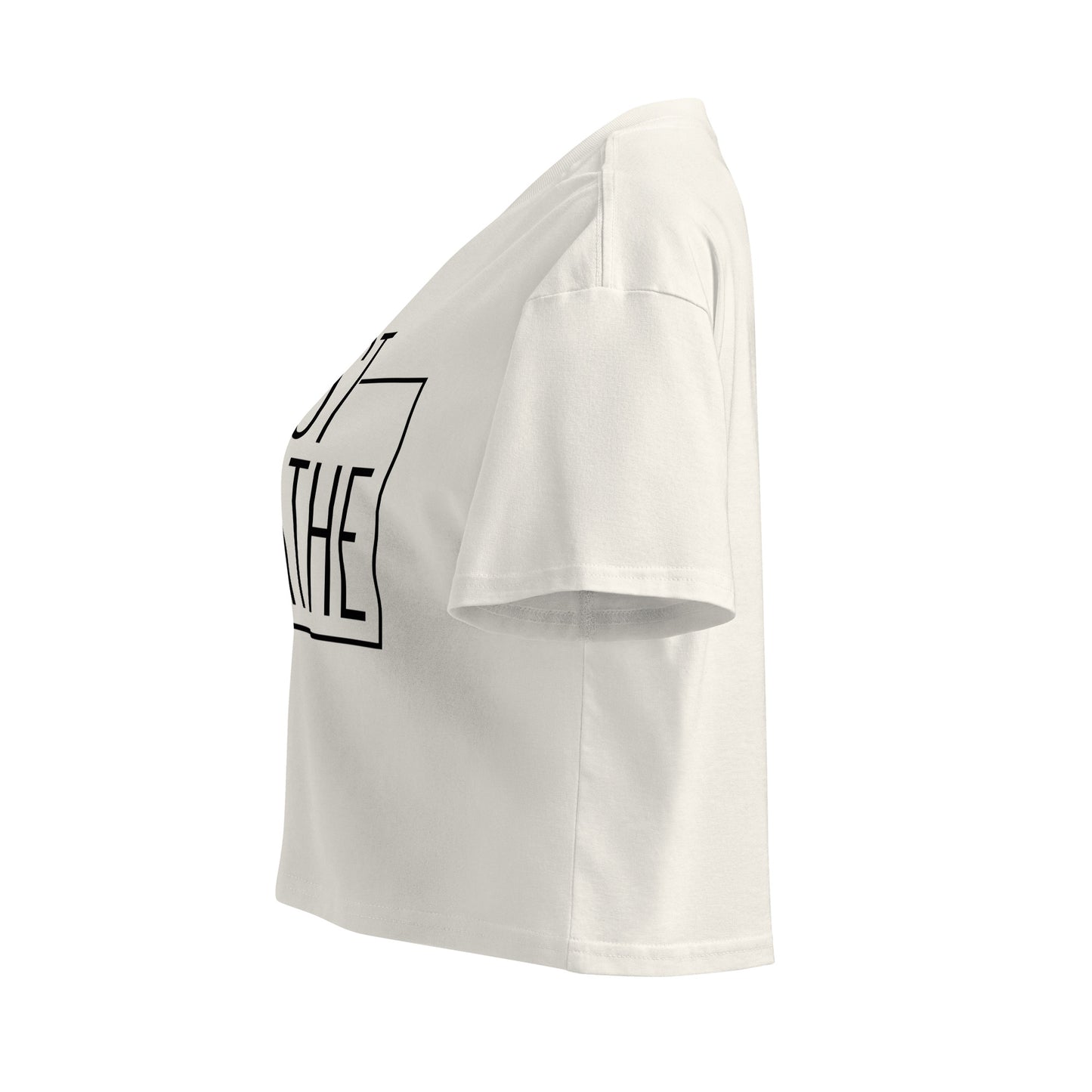 Just Breath Women’s crop top-Soul Flow Apparel