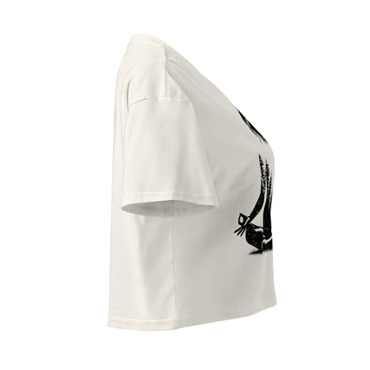 Grounded Women’s crop top-Soul Flow Apparel