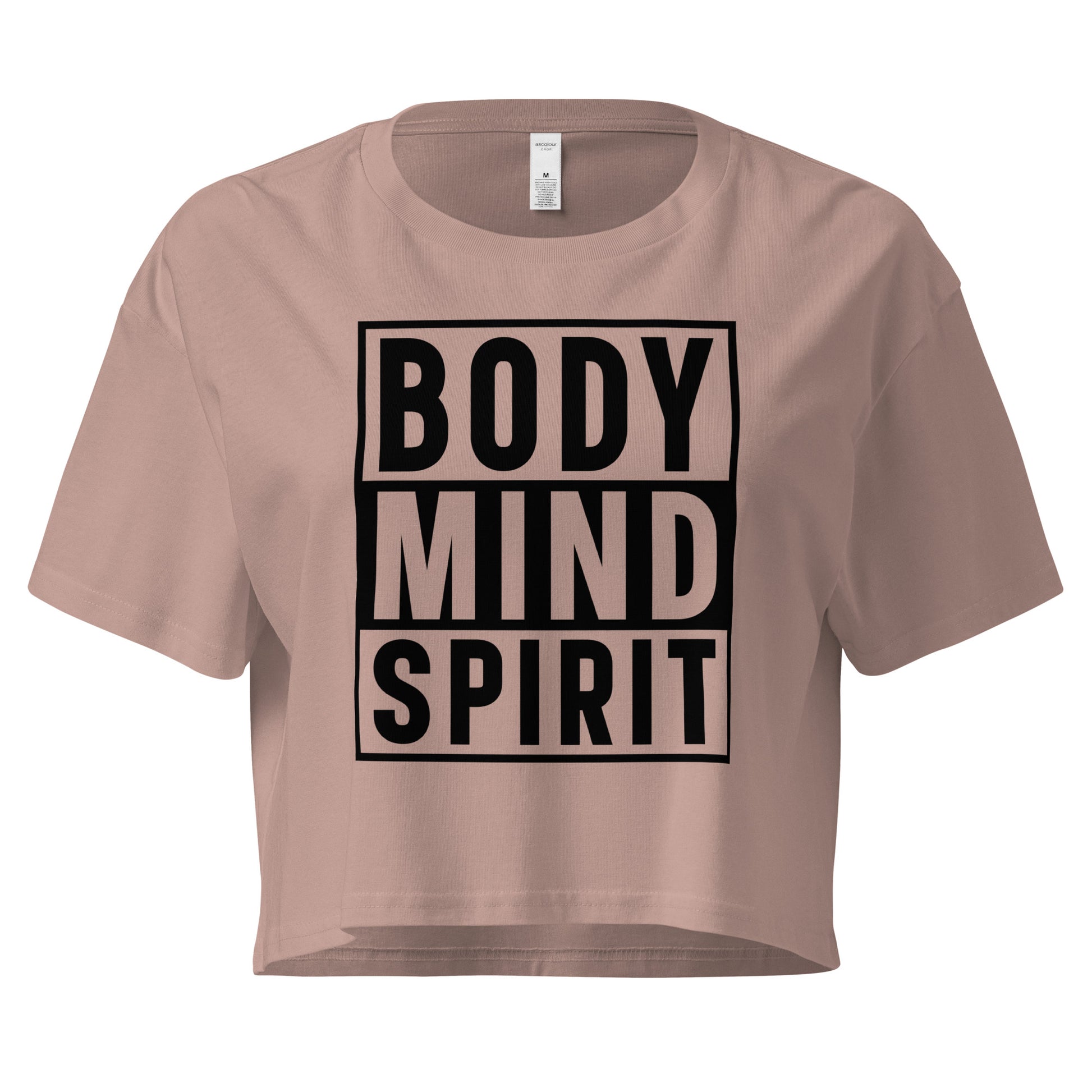 Body Mind Spirit Women’s crop top-Soul Flow Apparel