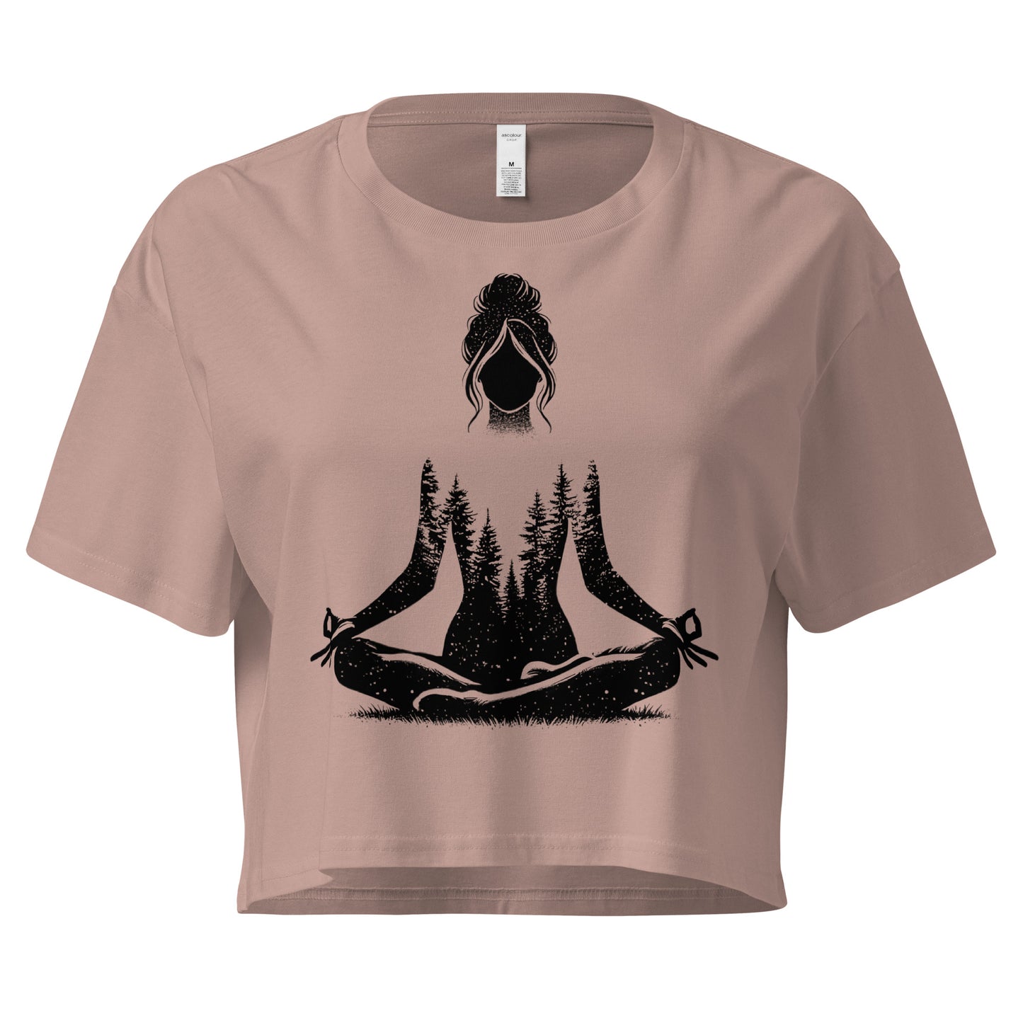 Grounded Women’s crop top-Soul Flow Apparel