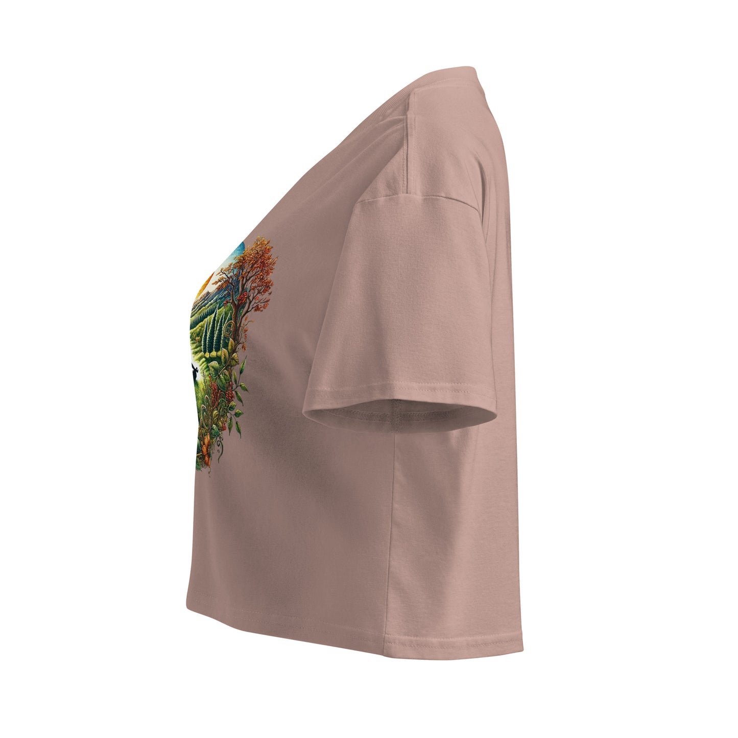 Life's Path Women’s crop top-Soul Flow Apparel