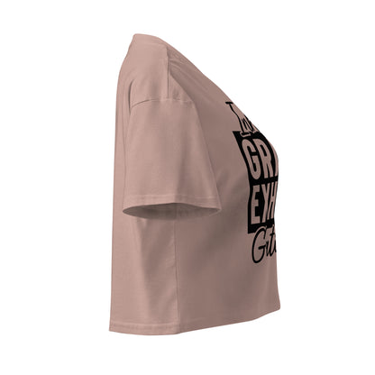 Inhale Grace Women’s crop top-Soul Flow Apparel