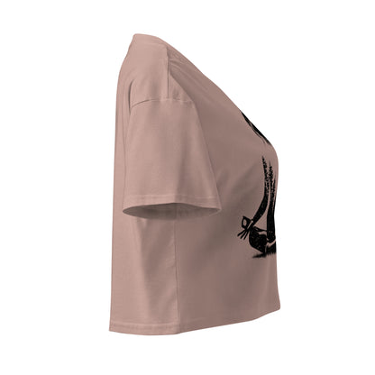 Grounded Women’s crop top-Soul Flow Apparel