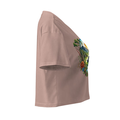 Life's Path Women’s crop top-Soul Flow Apparel