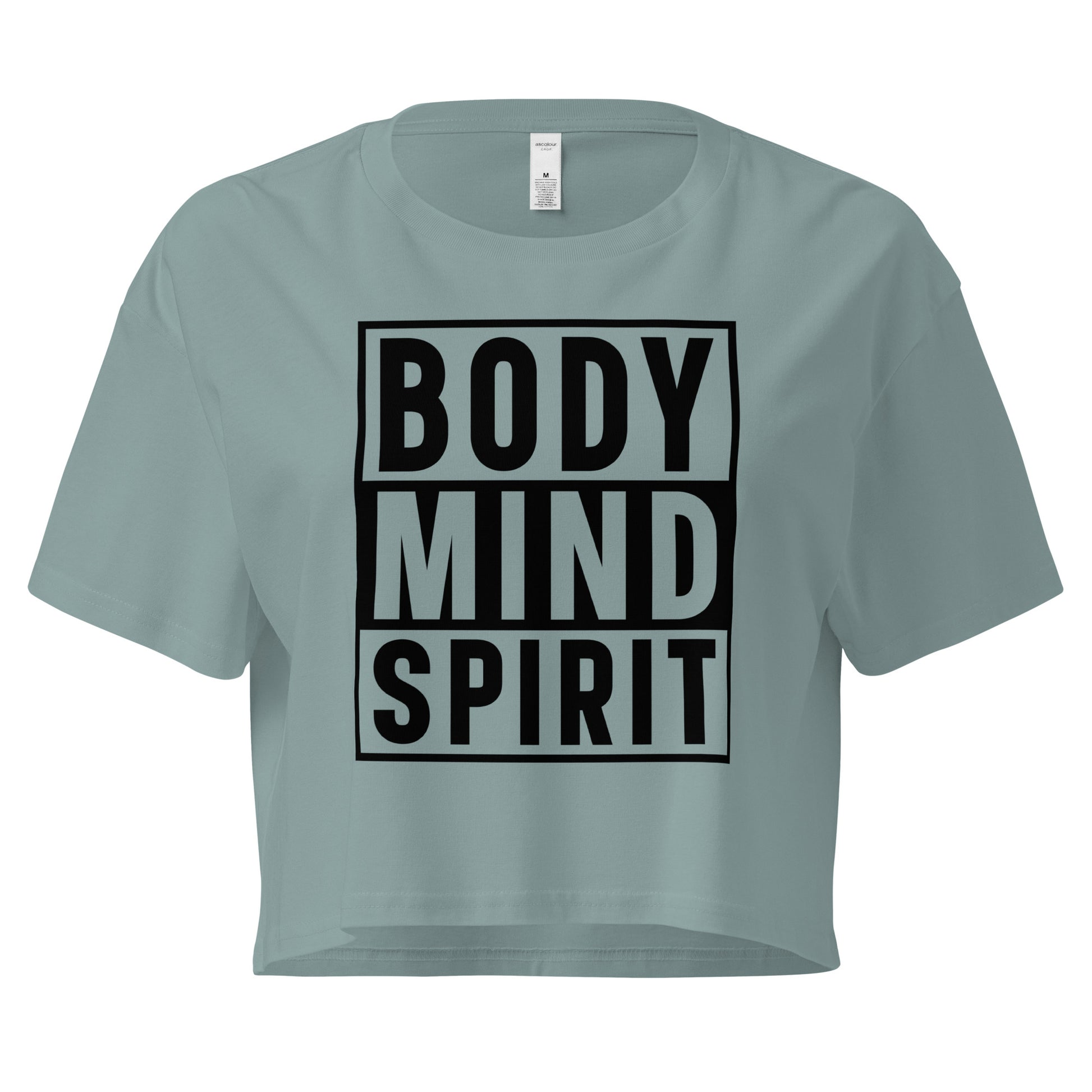 Body Mind Spirit Women’s crop top-Soul Flow Apparel