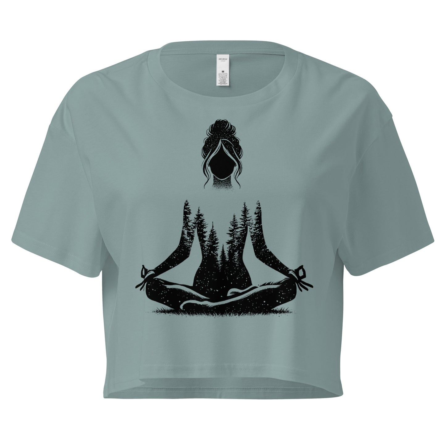 Grounded Women’s crop top-Soul Flow Apparel