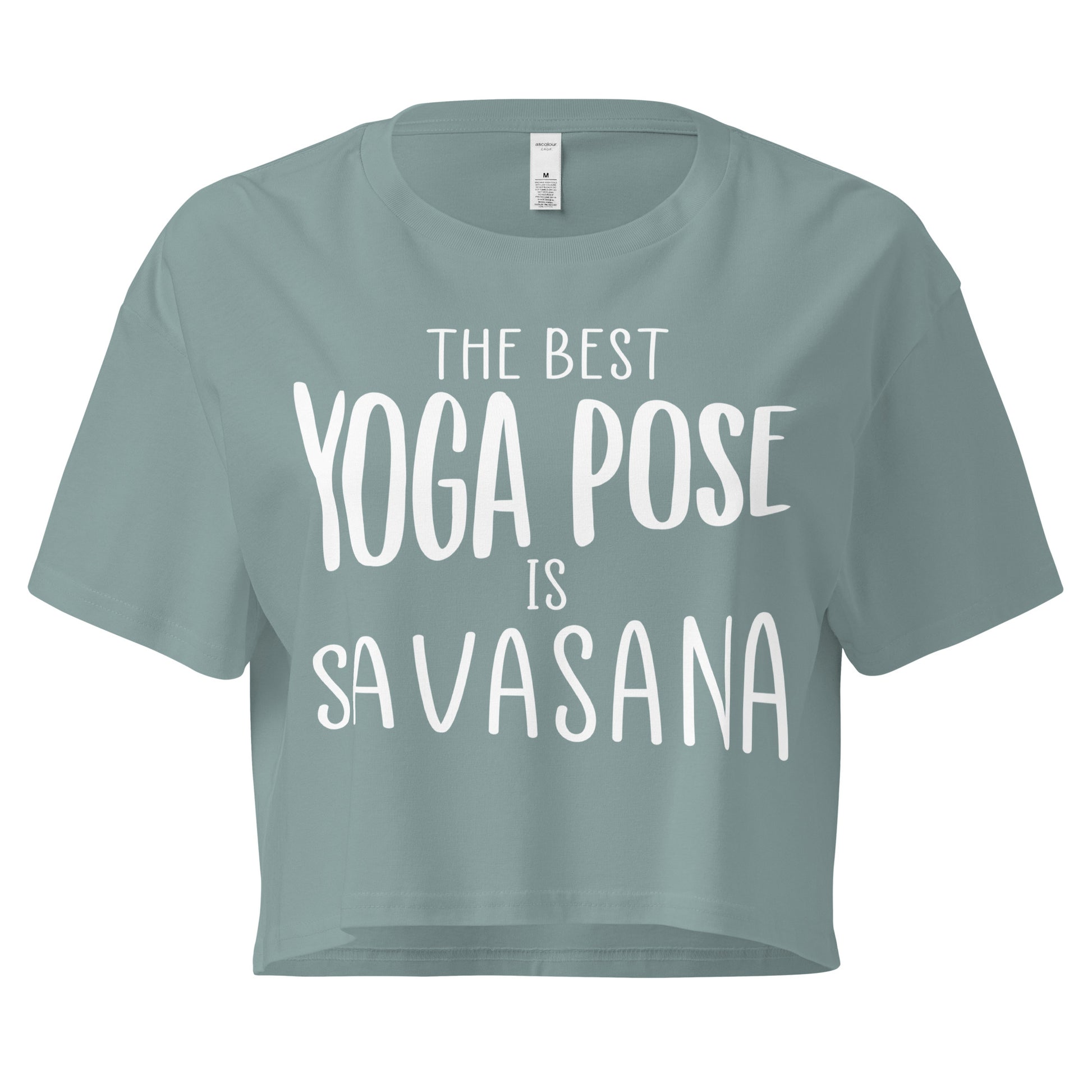 The Best Yoga Pose Women’s crop top-Soul Flow Apparel