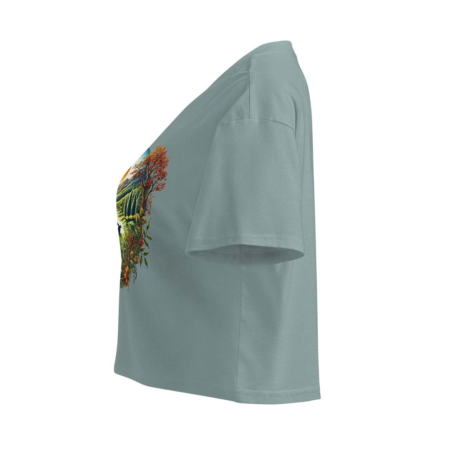 Life's Path Women’s crop top-Soul Flow Apparel