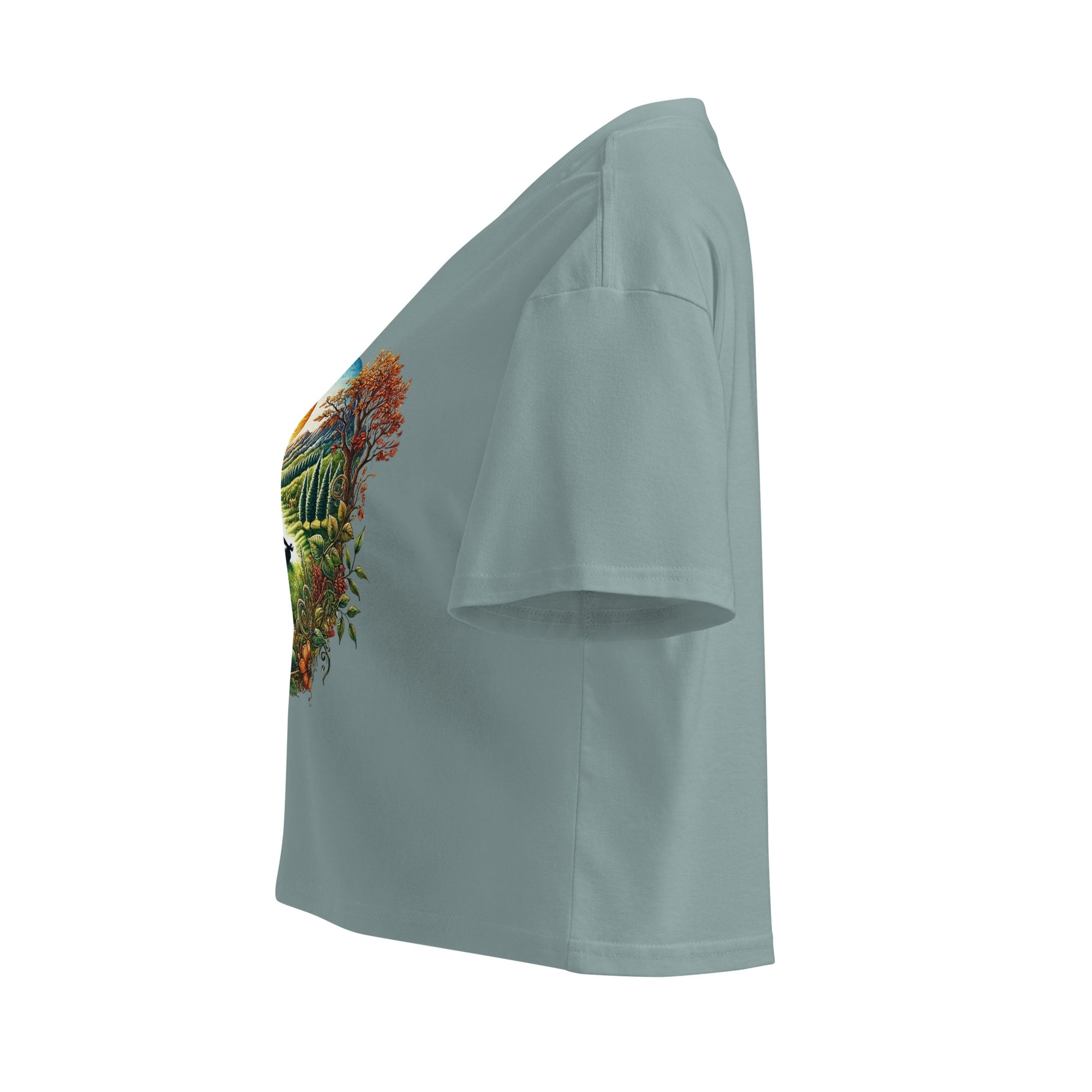 Life's Path Women’s crop top-Soul Flow Apparel
