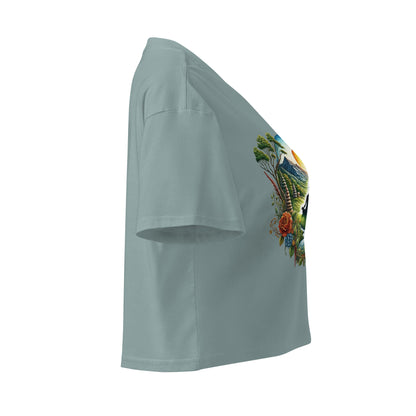 Life's Path Women’s crop top-Soul Flow Apparel