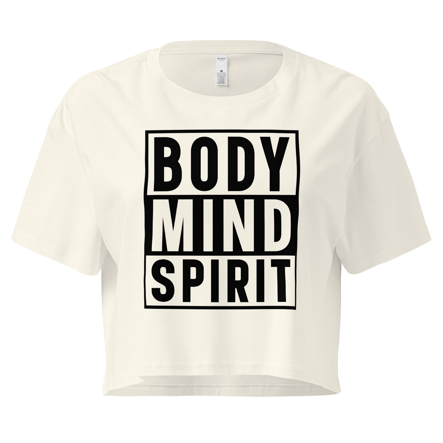 Body Mind Spirit Women’s crop top-Soul Flow Apparel