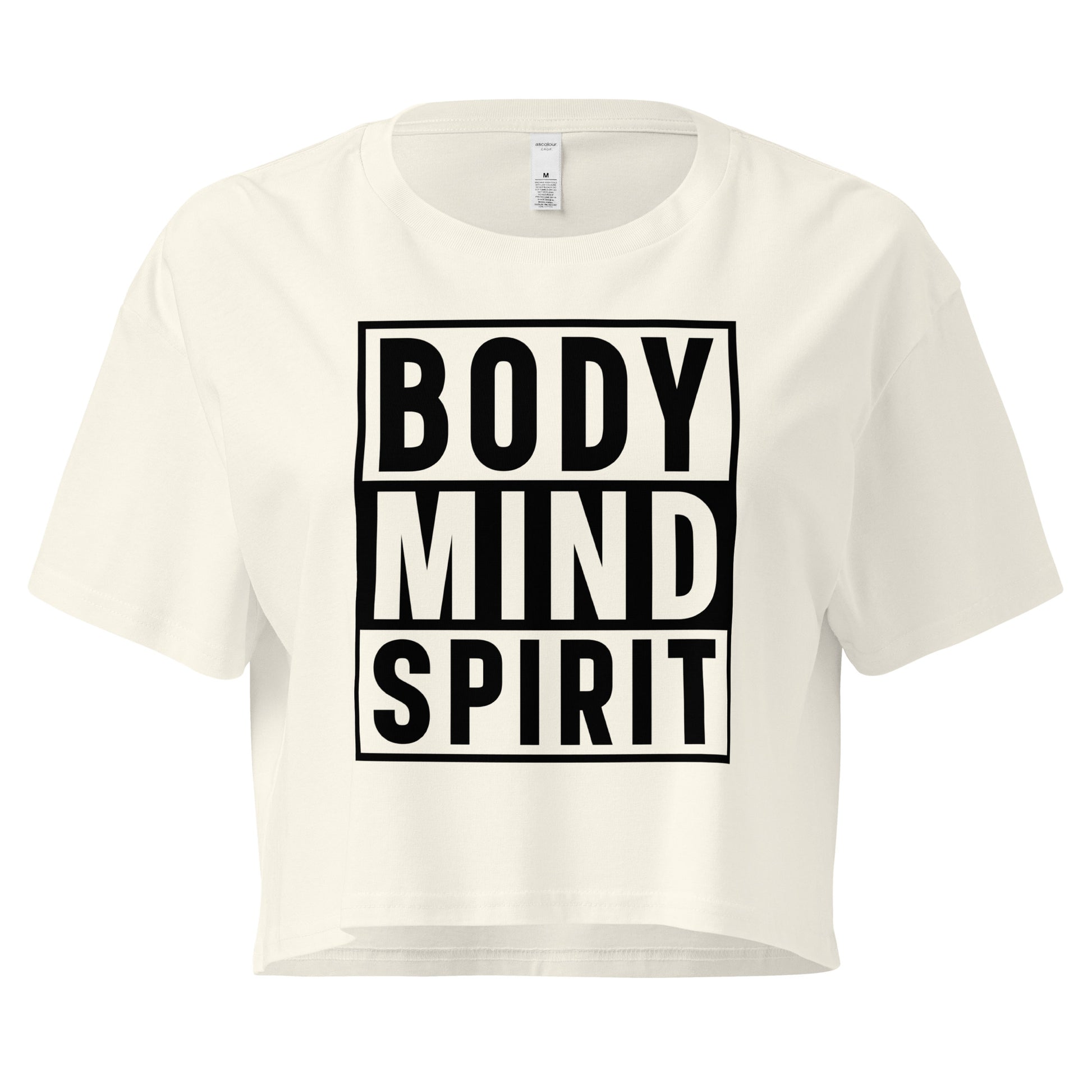 Body Mind Spirit Women’s crop top-Soul Flow Apparel