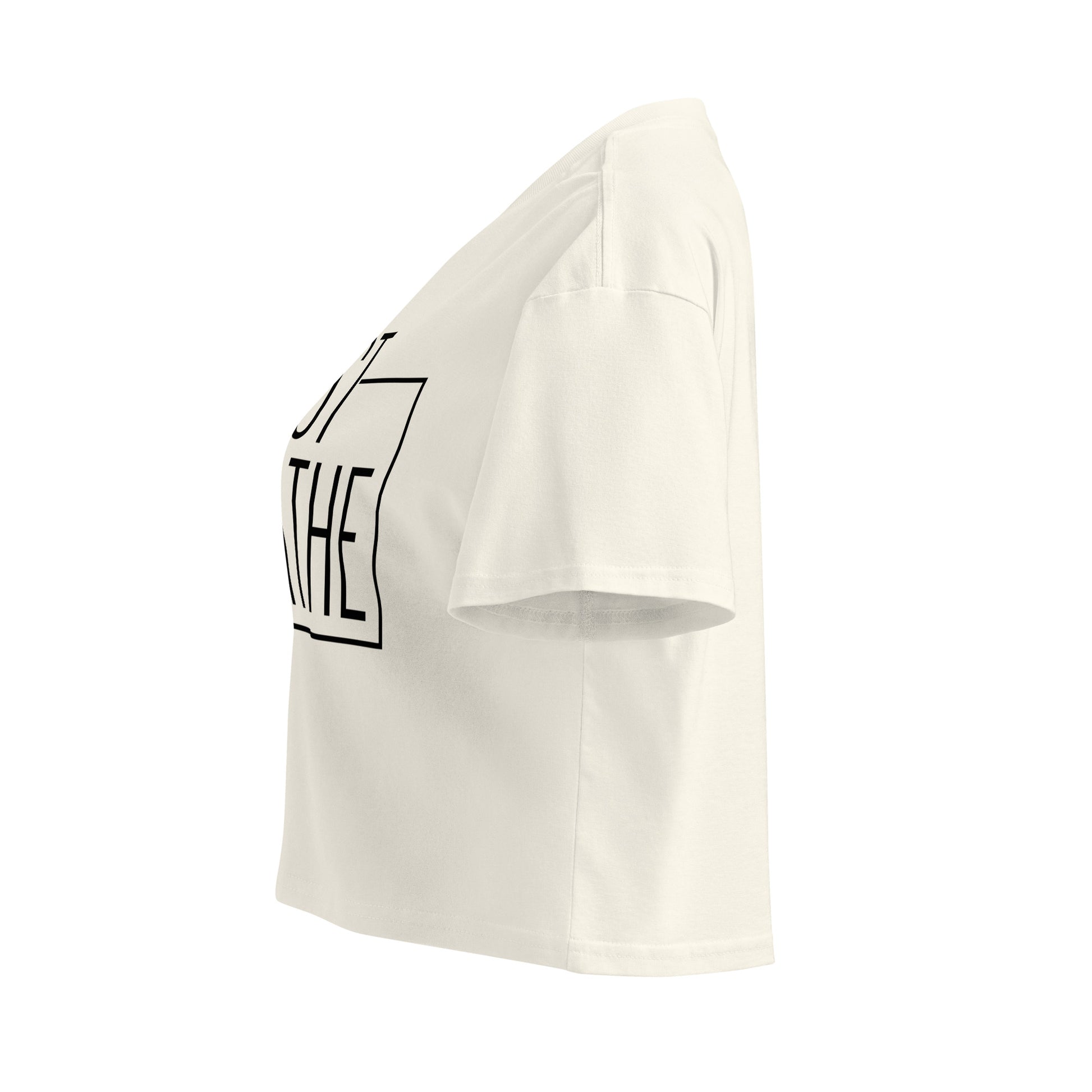 Just Breath Women’s crop top-Soul Flow Apparel