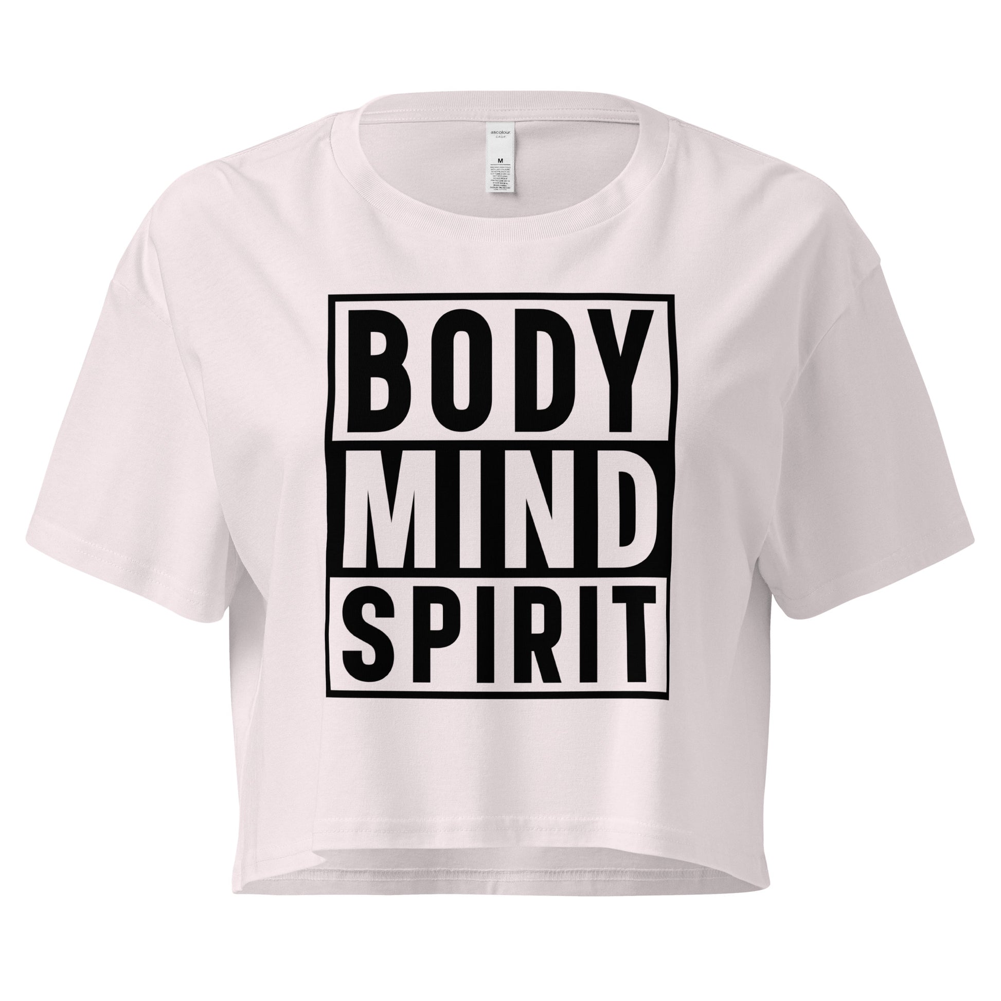 Body Mind Spirit Women’s crop top-Soul Flow Apparel