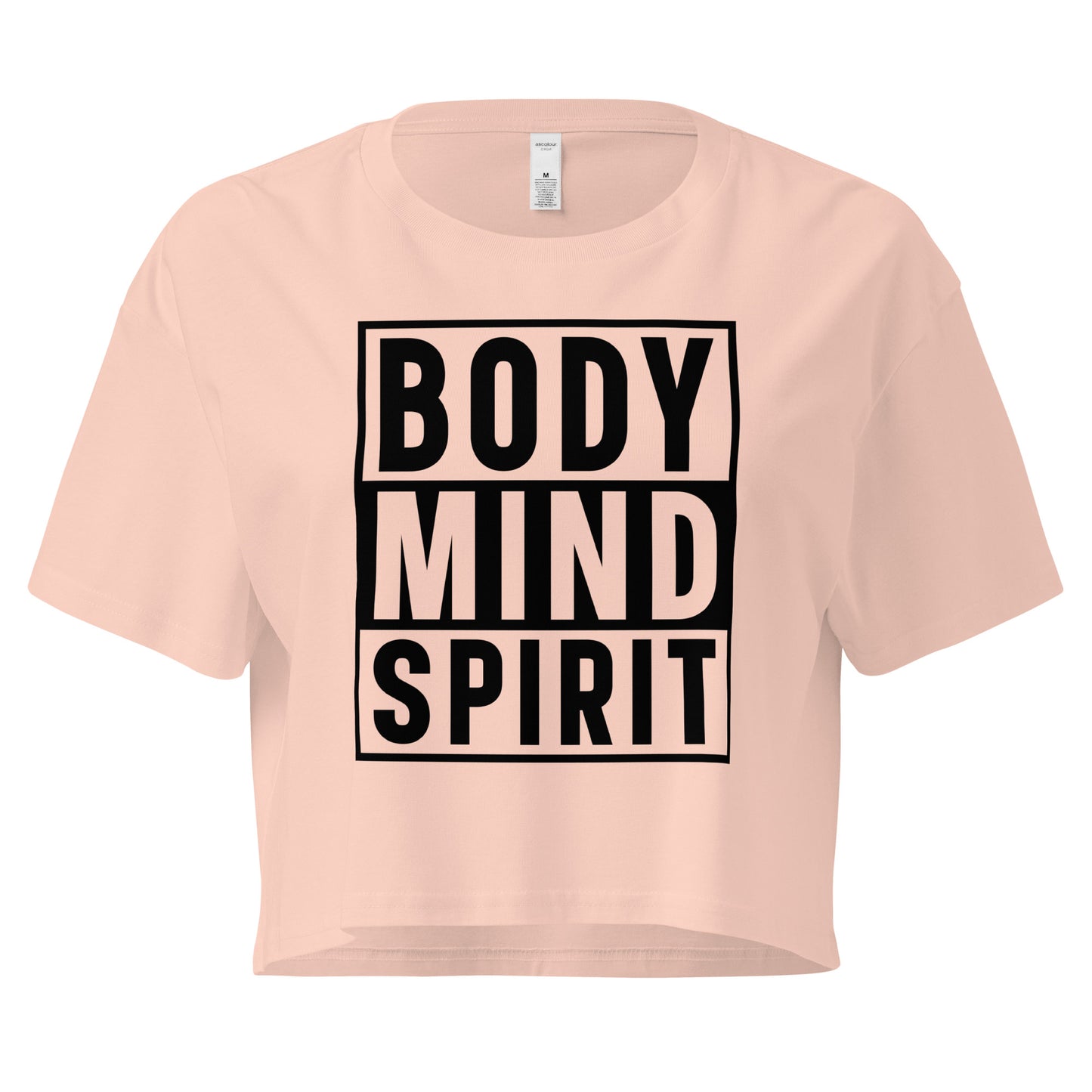 Body Mind Spirit Women’s crop top-Soul Flow Apparel