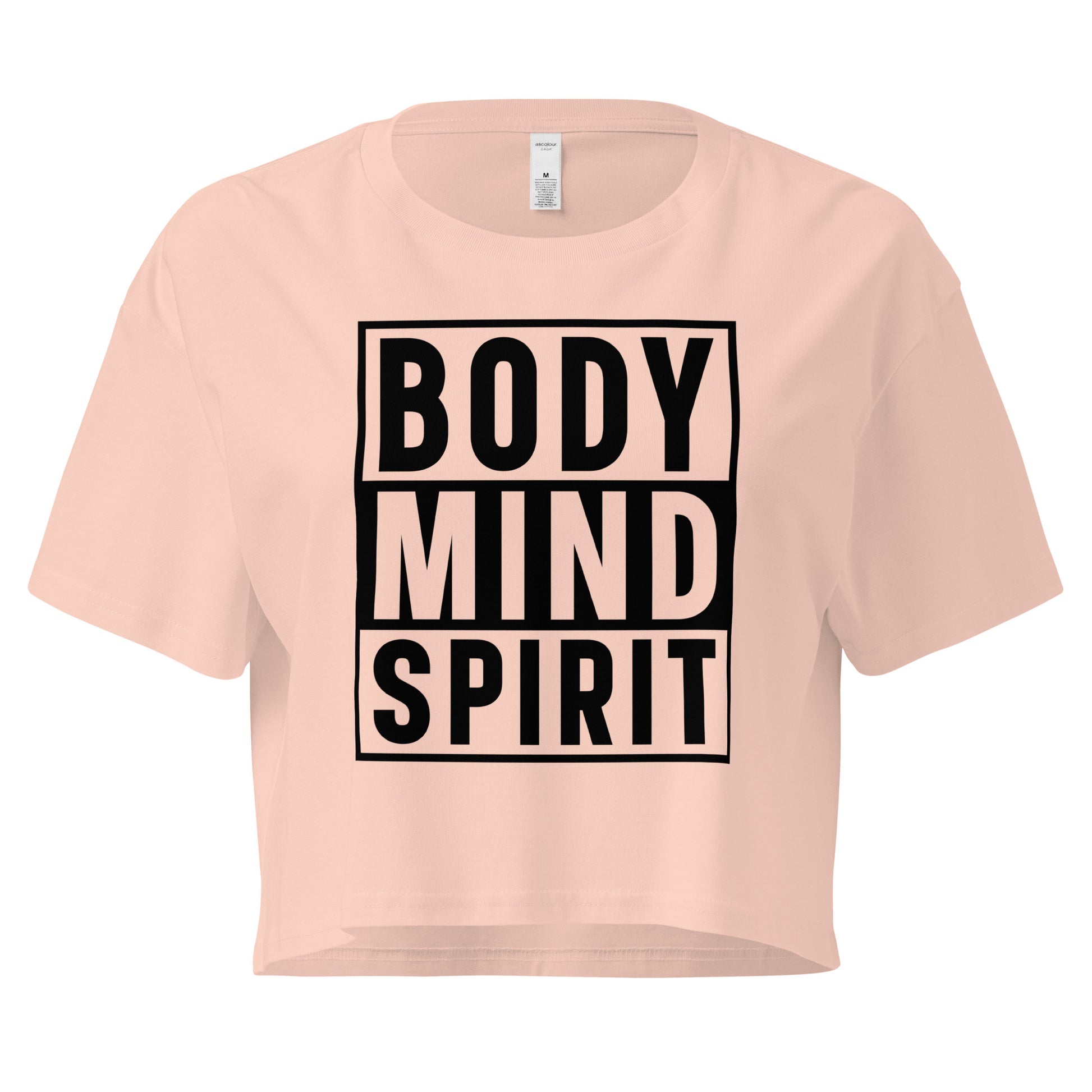 Body Mind Spirit Women’s crop top-Soul Flow Apparel
