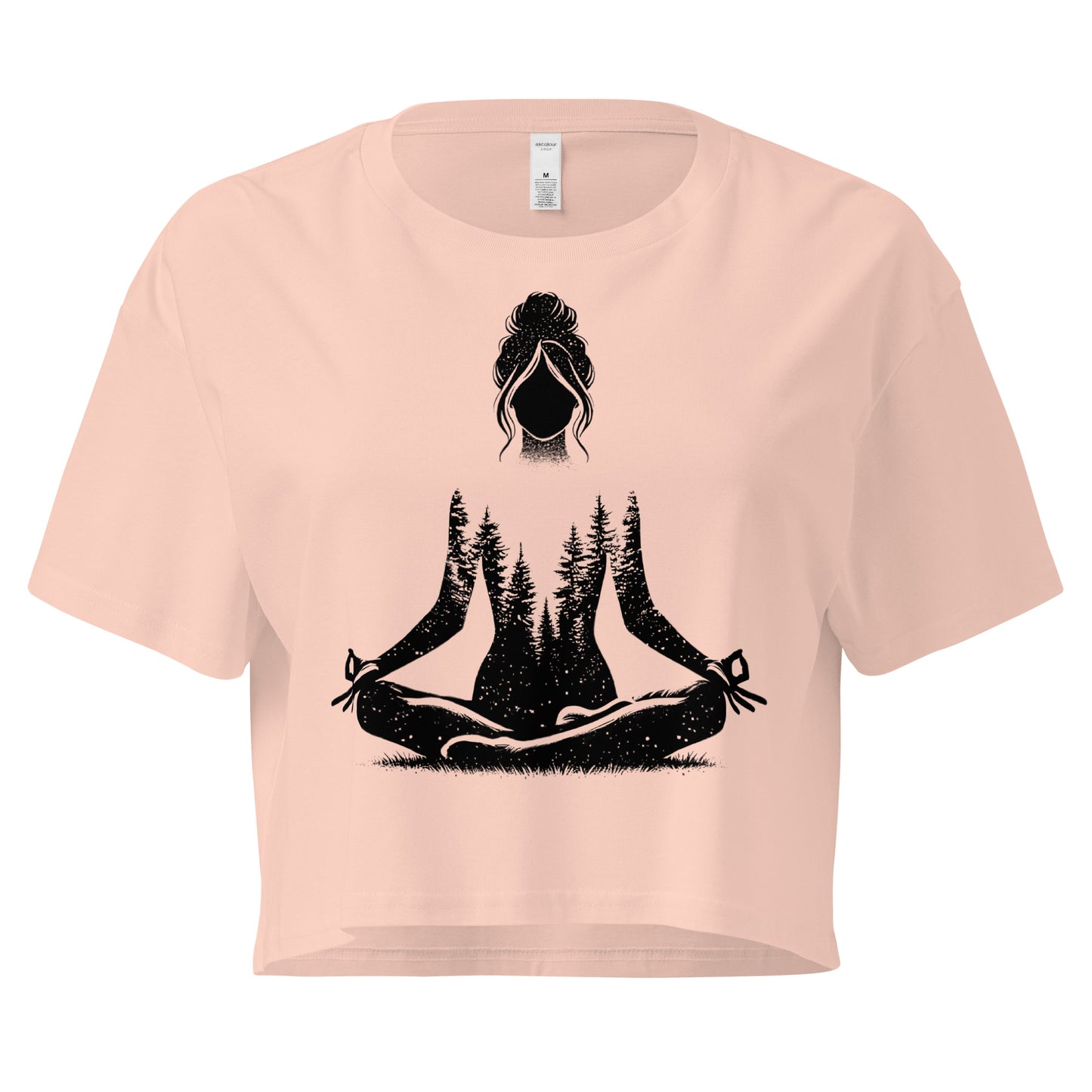 Grounded Women’s crop top-Soul Flow Apparel