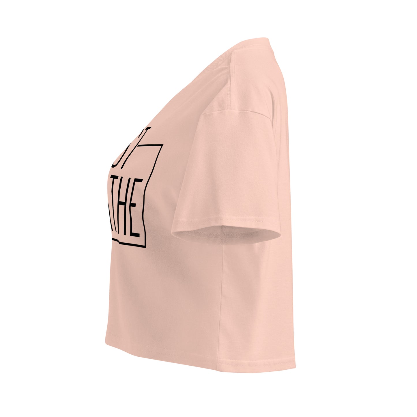 Just Breath Women’s crop top-Soul Flow Apparel