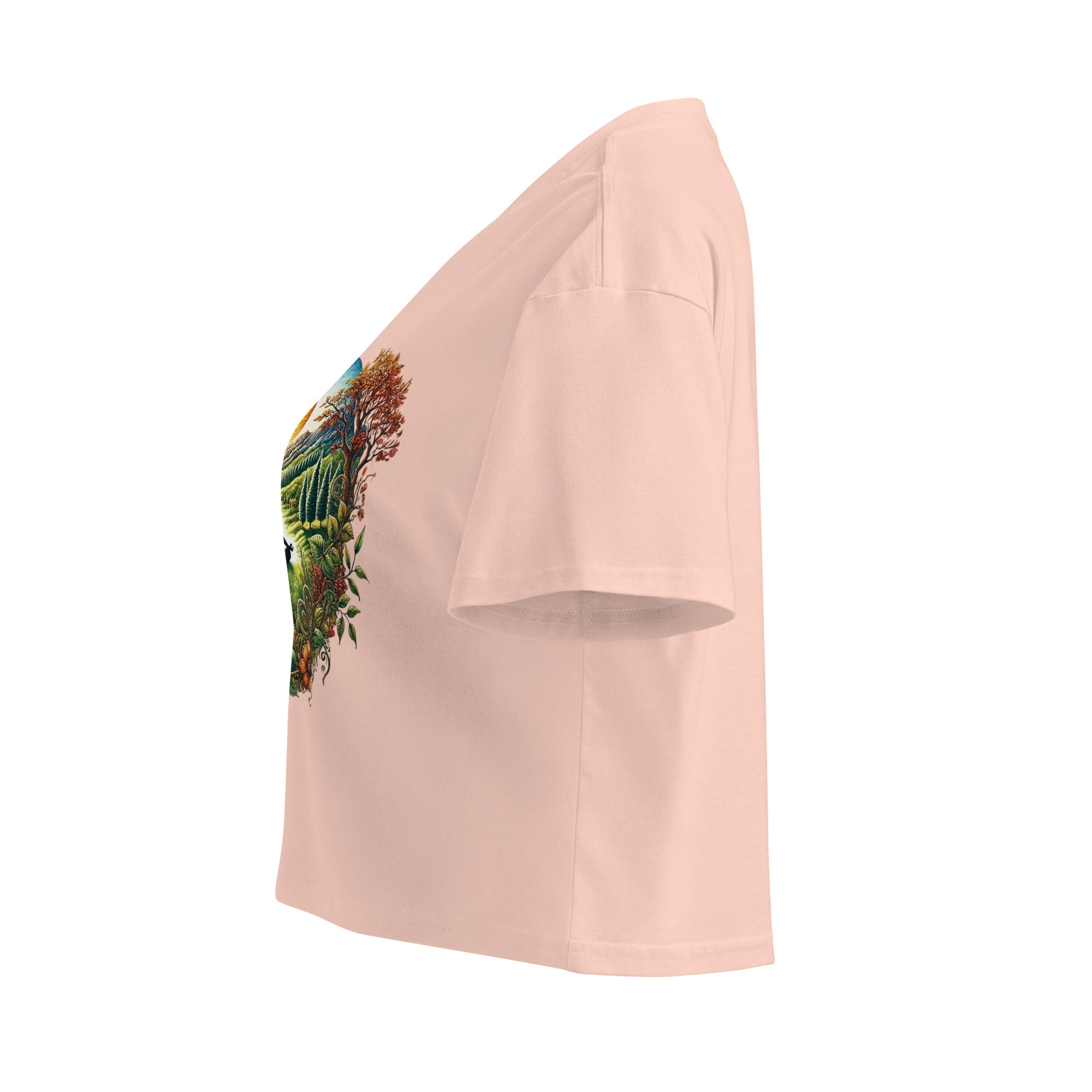 Life's Path Women’s crop top-Soul Flow Apparel