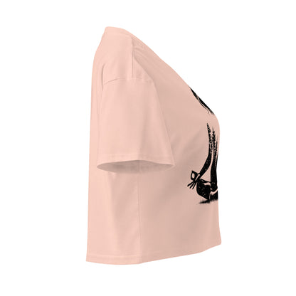 Grounded Women’s crop top-Soul Flow Apparel