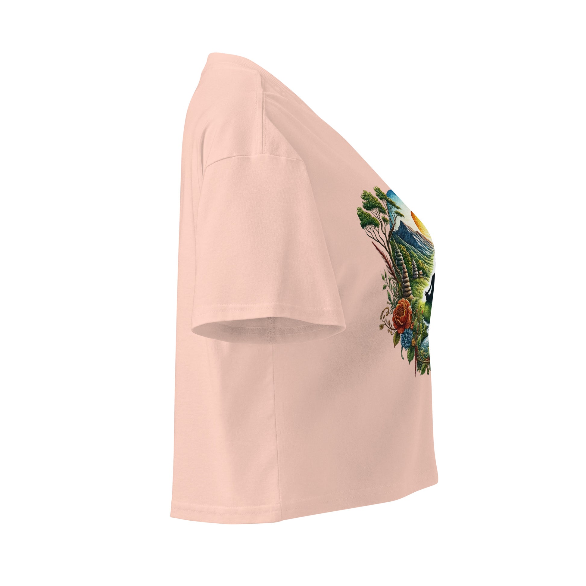 Life's Path Women’s crop top-Soul Flow Apparel