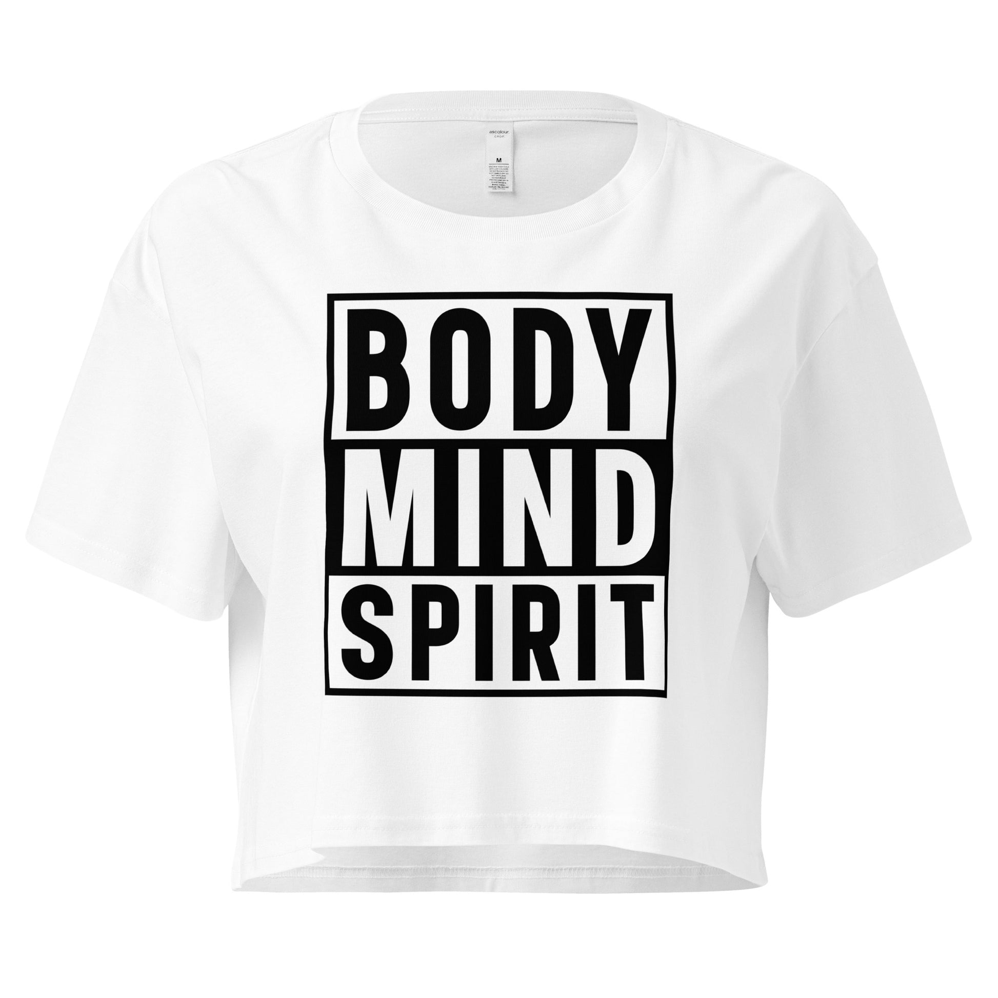 Body Mind Spirit Women’s crop top-Soul Flow Apparel